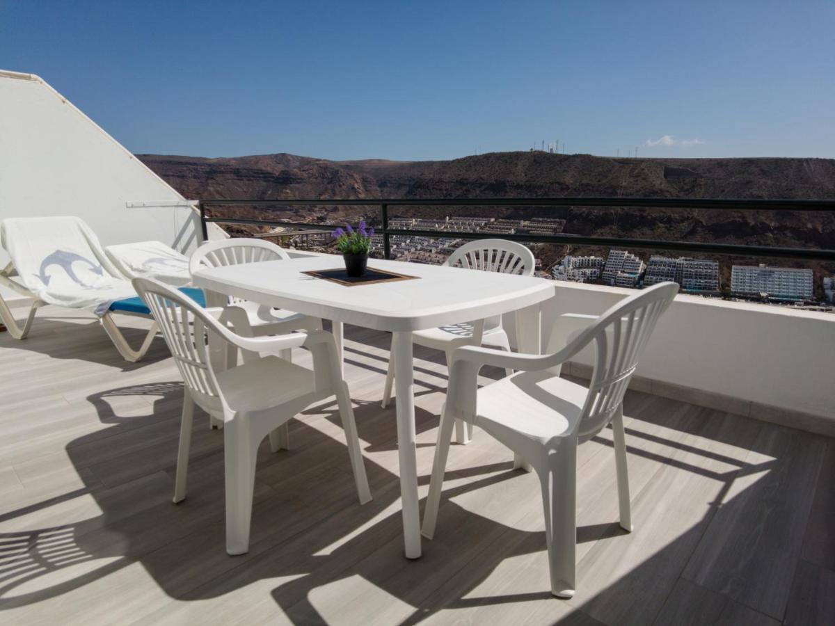 Puerto Rico Apartamento 1 Dormitorio Wifi Piscina Mogán Exteriör bild